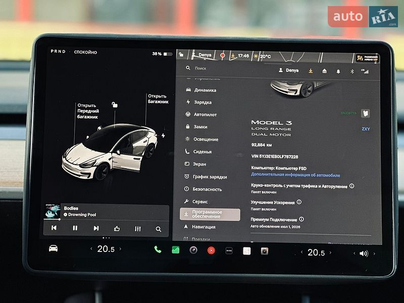 Седан Tesla Model 3 2020 в Кропивницком фото 4 Седан Tesla Model 3 2020 в Кропивницком