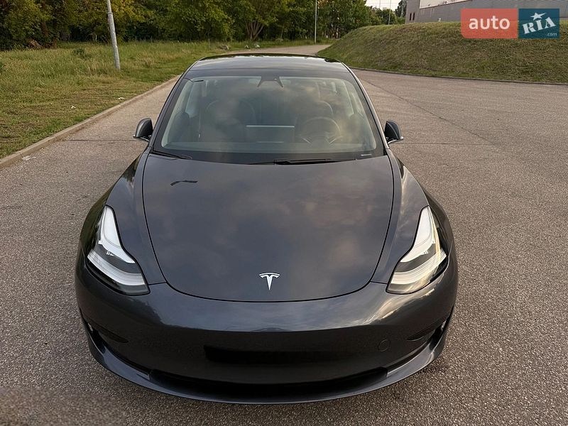 2021 Tesla Model 3, VIN 5YJ3E1EBXMF995814:plate — фото 1 (autoria)