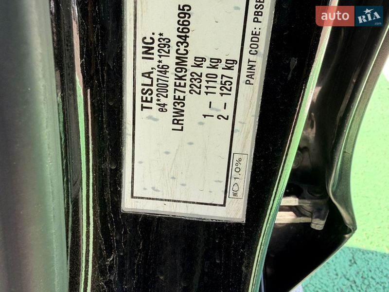 Седан Tesla Model 3 2021 в Полтаві