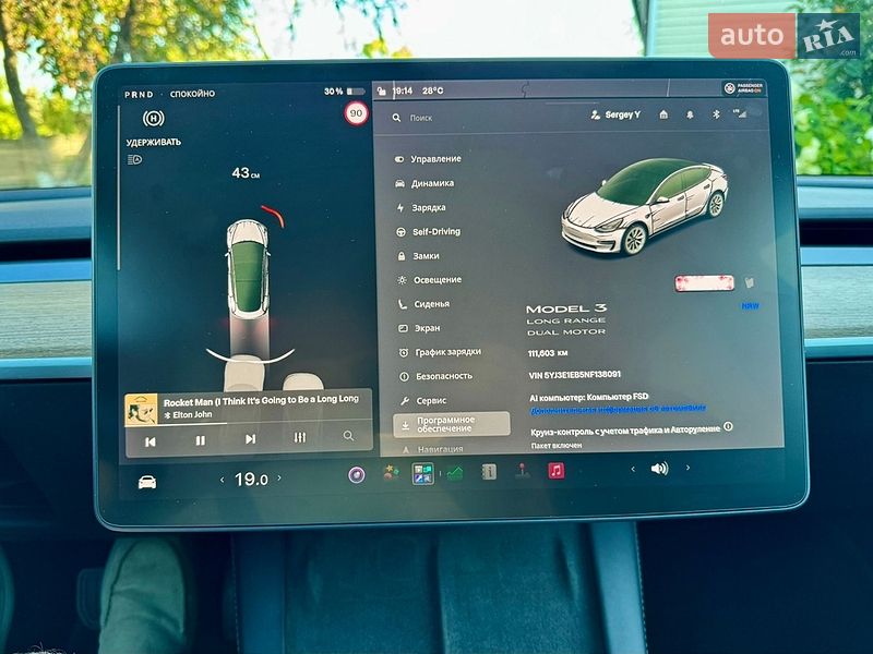 Седан Tesla Model 3 2021 в Киеве
