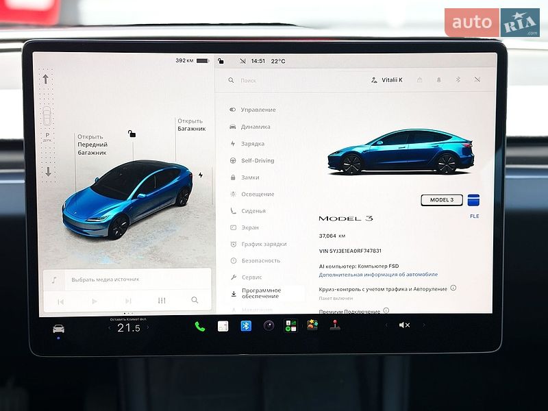 Седан Tesla Model 3 2024 в Киеве фото 21 Седан Tesla Model 3 2024 в Киеве