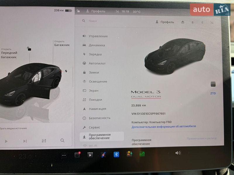 Седан Tesla Model 3 2023 в Одессе