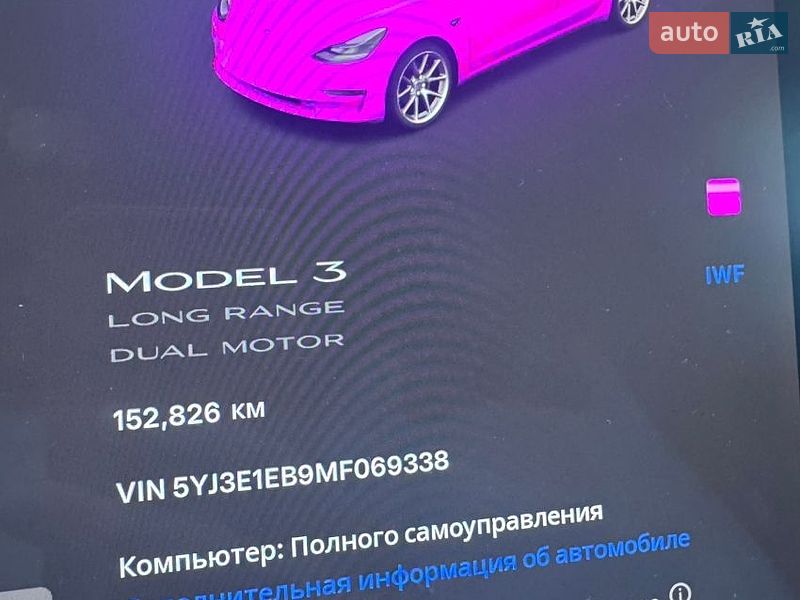 Седан Tesla Model 3 2021 в Городке