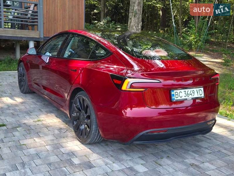Седан Tesla Model 3 2024 в Самборі фото 5 Седан Tesla Model 3 2024 в Самборі