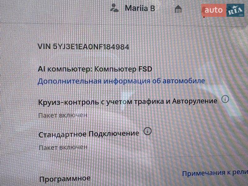 Седан Tesla Model 3 2022 в Луцке фото 7 Седан Tesla Model 3 2022 в Луцке