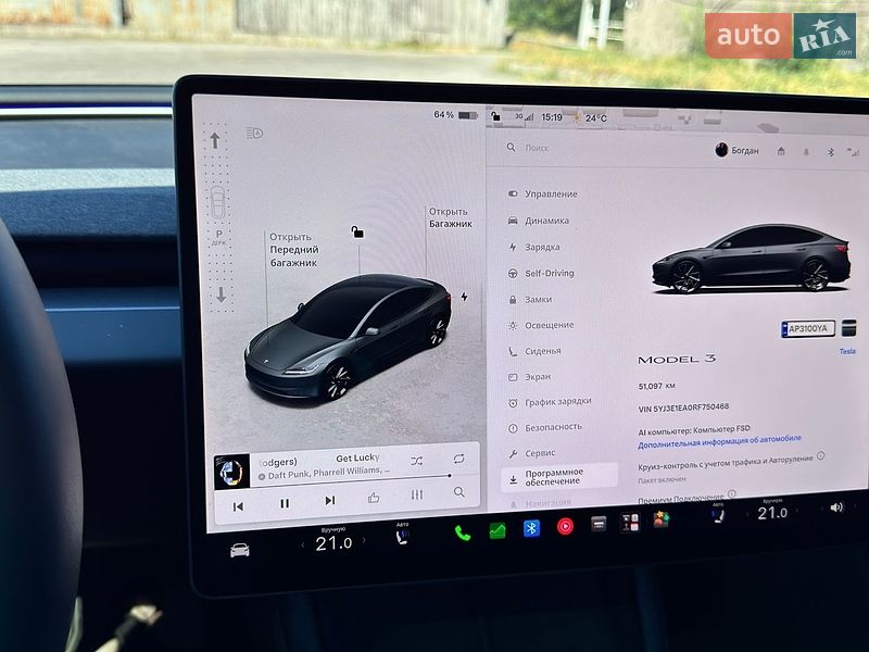 Седан Tesla Model 3 2024 в Запорожье