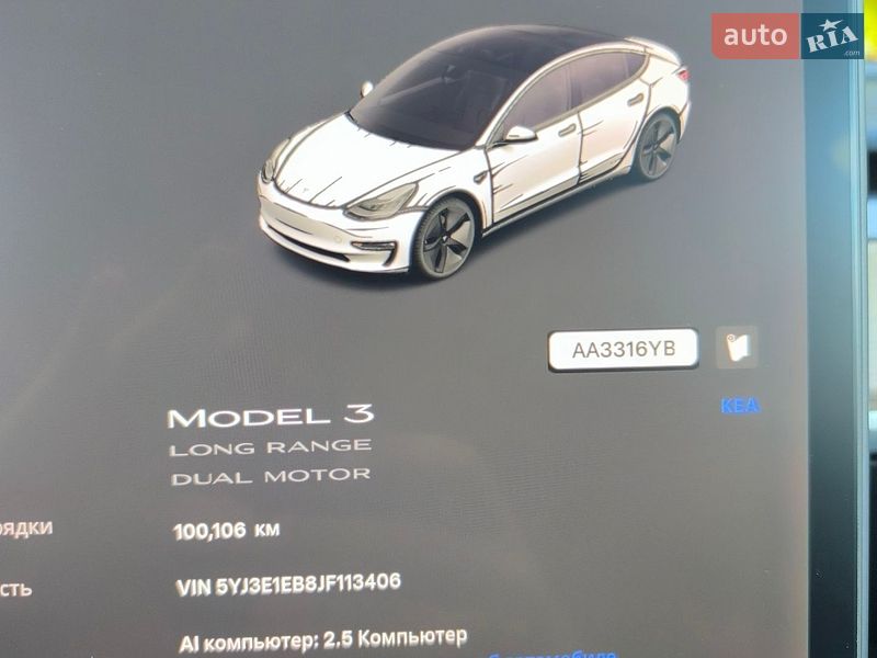 Седан Tesla Model 3 2018 в Каменец-Подольском фото 10 Седан Tesla Model 3 2018 в Каменец-Подольском