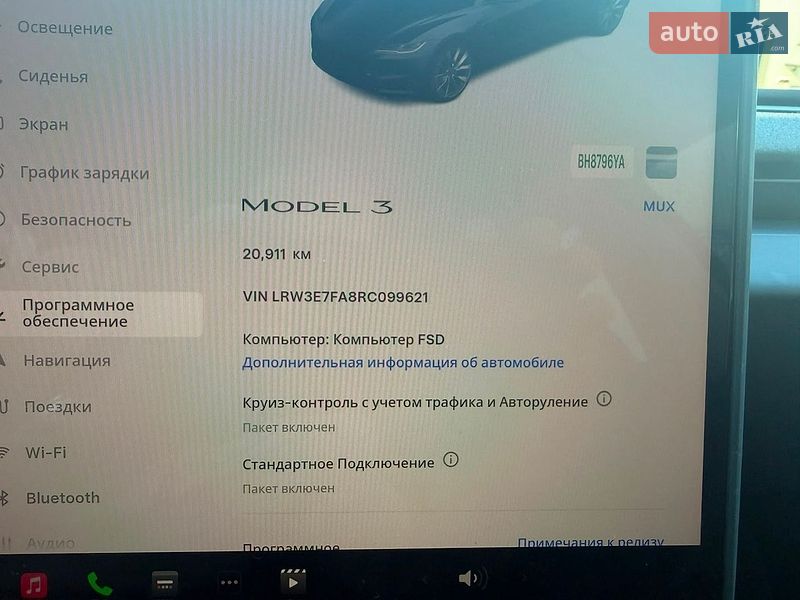 Седан Tesla Model 3 2024 в Одесі