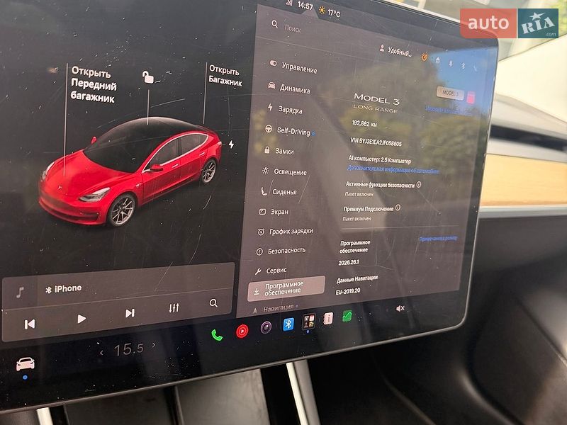 Седан Tesla Model 3 2018 в Киеве