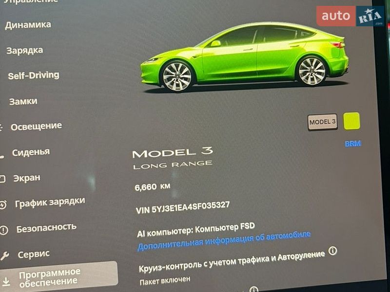 Седан Tesla Model 3 2025 в Києві