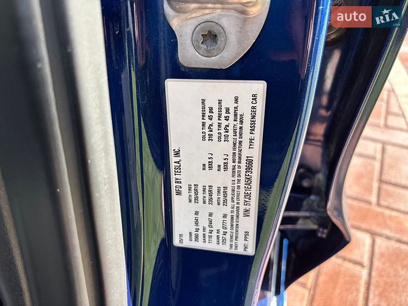Седан Tesla Model 3 2019 в Ивано-Франковске фото 17 Седан Tesla Model 3 2019 в Ивано-Франковске