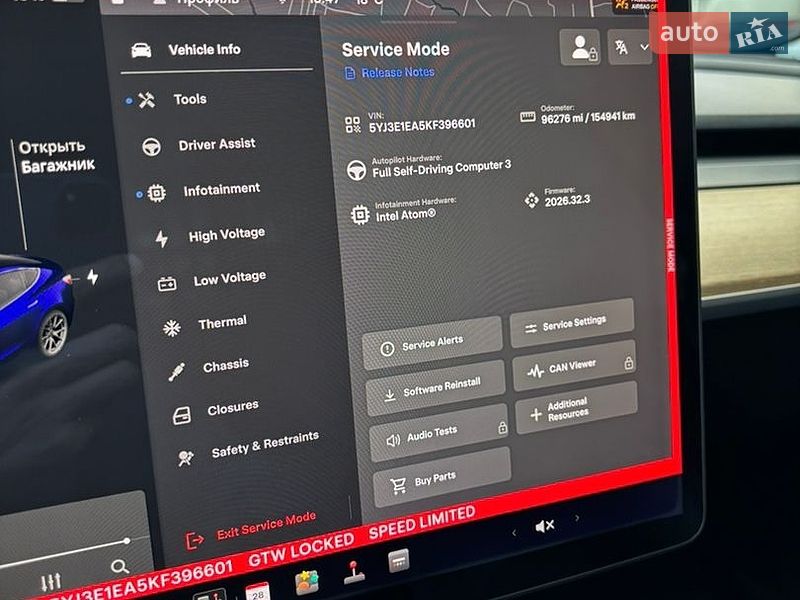 Седан Tesla Model 3 2019 в Ивано-Франковске фото 32 Седан Tesla Model 3 2019 в Ивано-Франковске