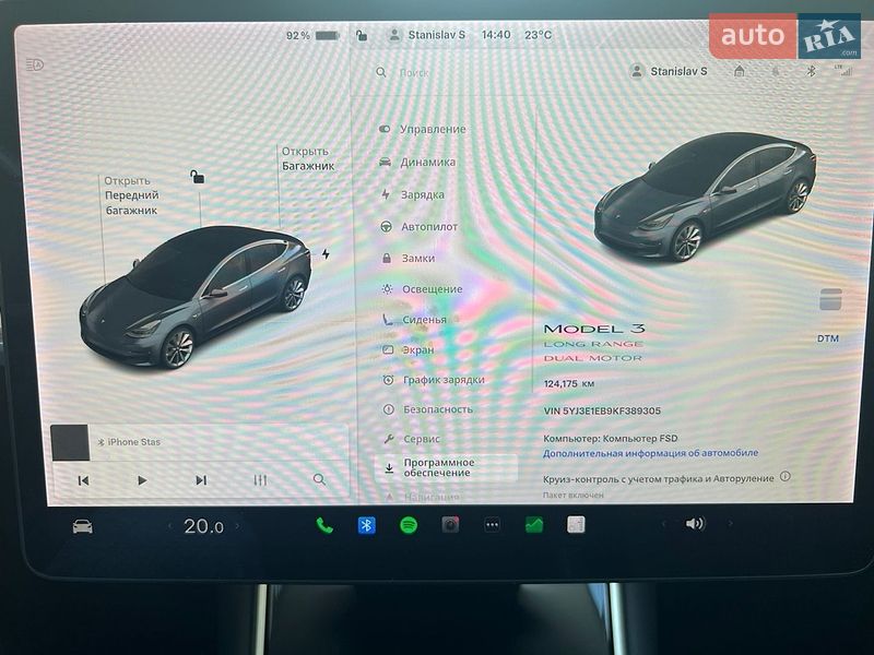 Седан Tesla Model 3 2019 в Львове