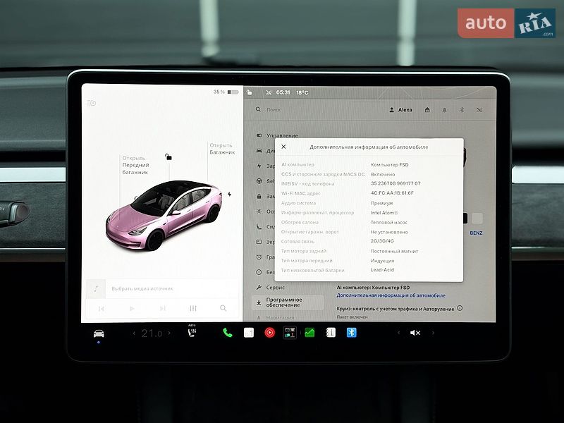 Седан Tesla Model 3 2021 в Киеве