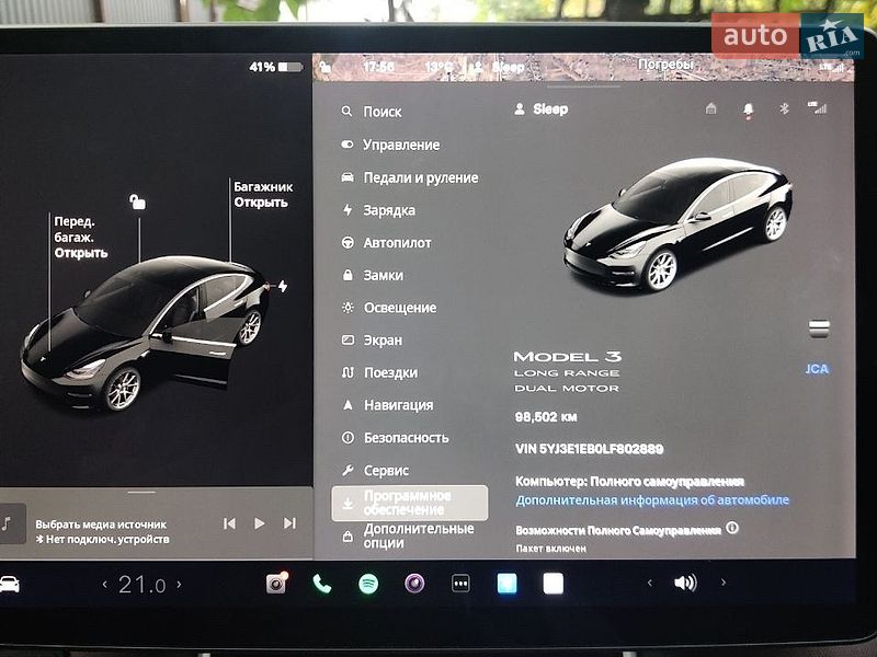 Седан Tesla Model 3 2020 в Києві