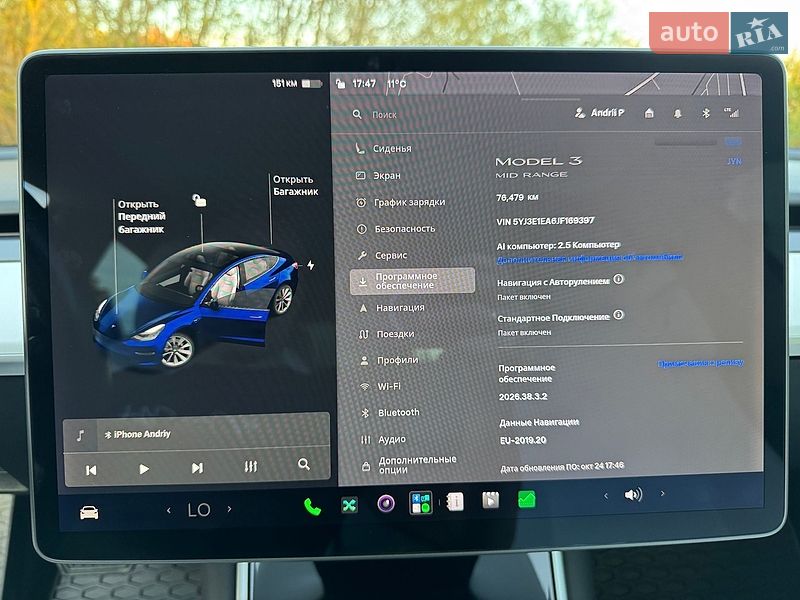 Седан Tesla Model 3 2018 в Львові фото 36 Седан Tesla Model 3 2018 в Львові