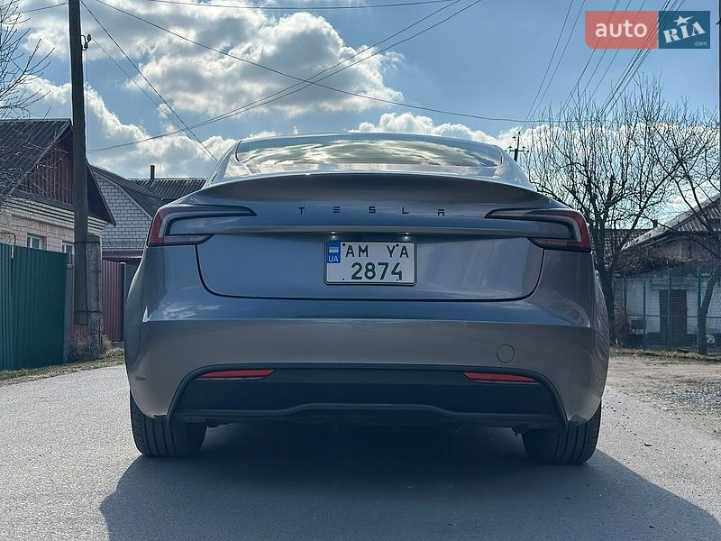 Седан Tesla Model 3 2024 в Звягелі фото 29 Седан Tesla Model 3 2024 в Звягелі
