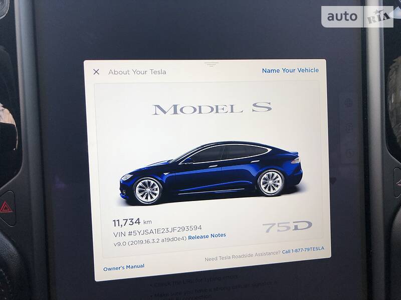 Седан Tesla Model S 2018 в Одессе