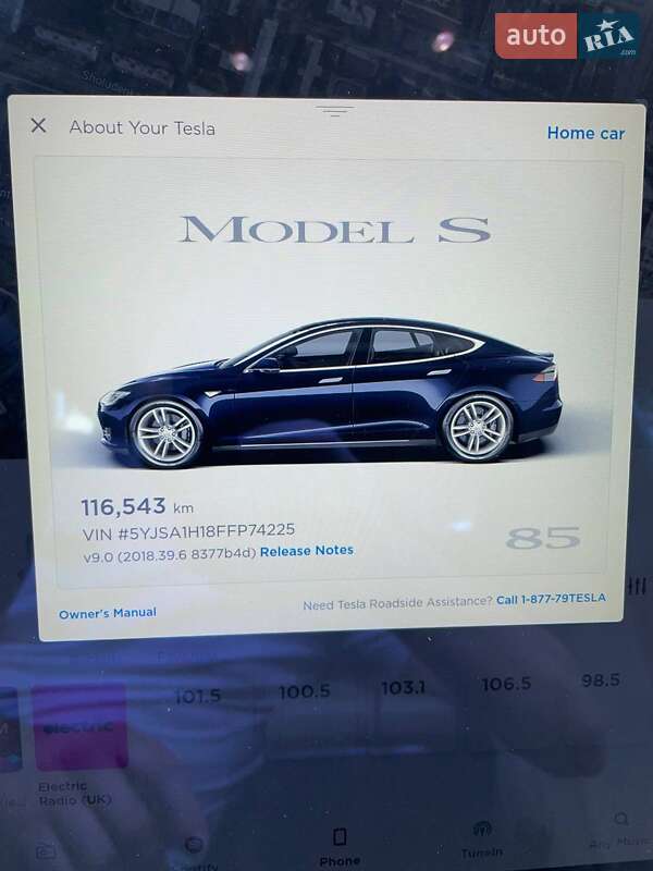 Лифтбек Tesla Model S 2015 в Киеве