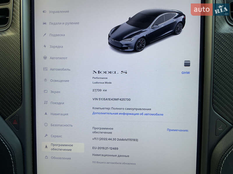 Лифтбек Tesla Model S 2020 в Киеве