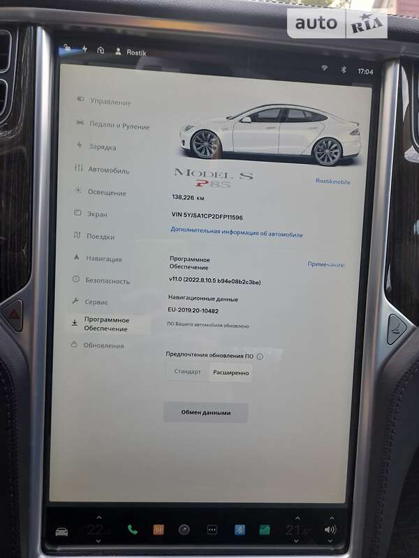 Лифтбек Tesla Model S 2013 в Киеве