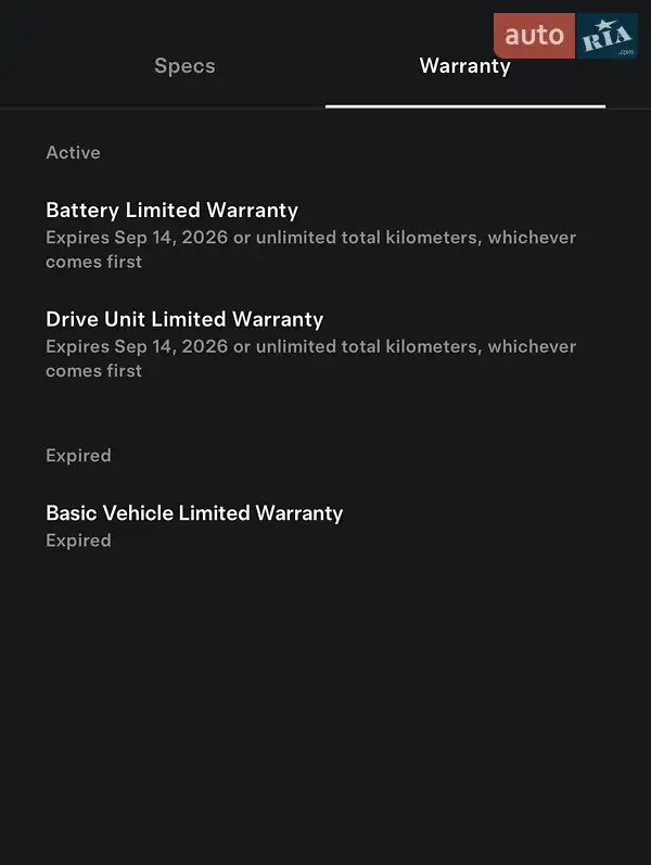 Лифтбек Tesla Model S 2018 в Борисполе документ