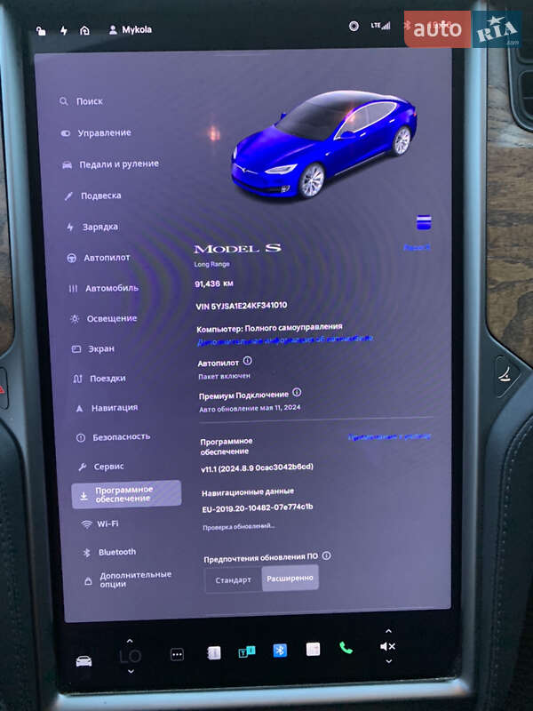 Лифтбек Tesla Model S 2019 в Косове