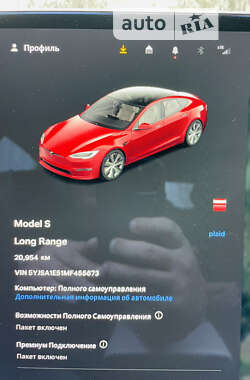 Лифтбек Tesla Model S 2021 в Львове