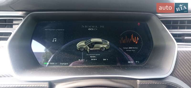 Ліфтбек Tesla Model S 2016 в Одесі