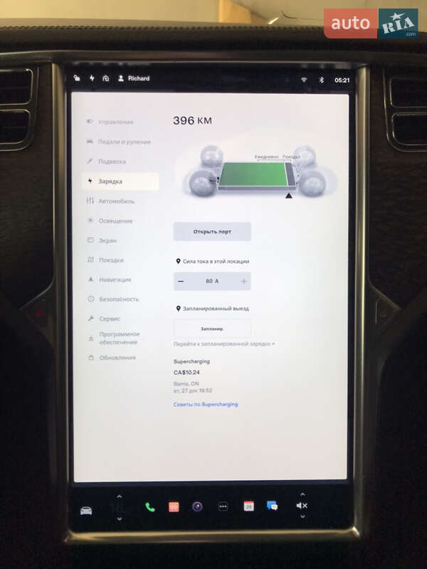 Ліфтбек Tesla Model S 2013 в Харкові