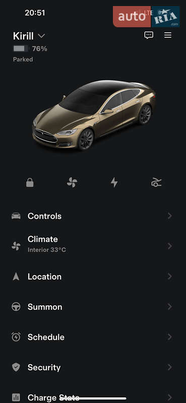 Лифтбек Tesla Model S 2015 в Одессе