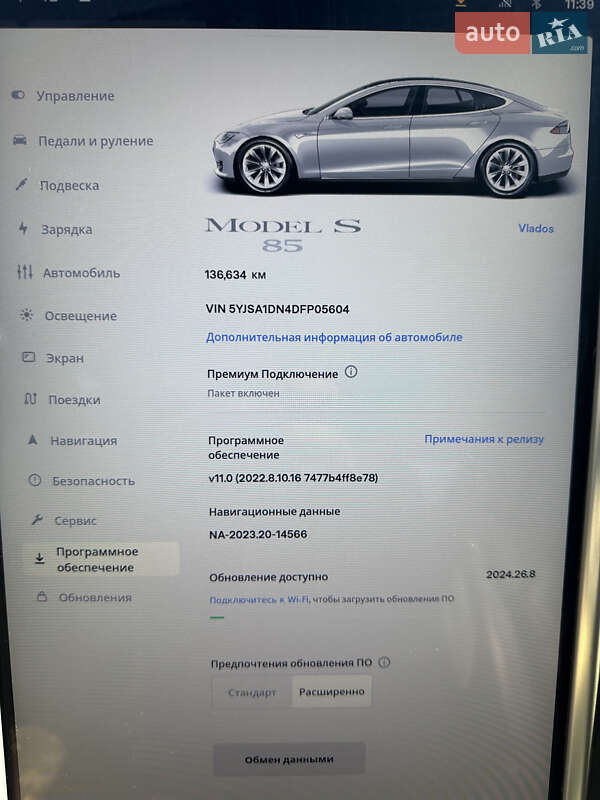 Ліфтбек Tesla Model S 2013 в Стрию
