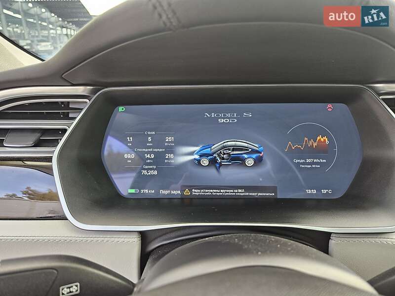 Ліфтбек Tesla Model S 2016 в Львові