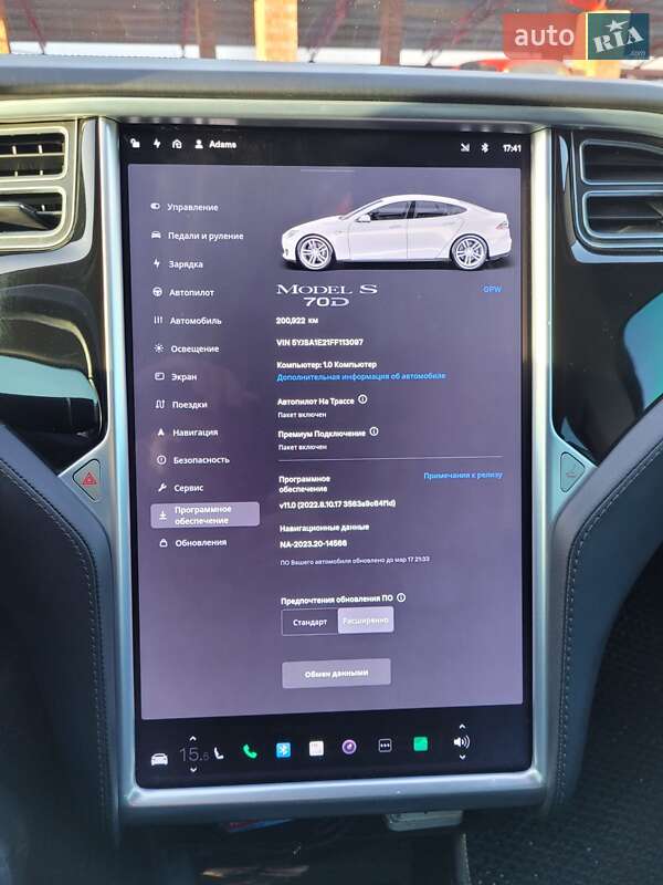 Лифтбек Tesla Model S 2015 в Львове фото 19 Лифтбек Tesla Model S 2015 в Львове