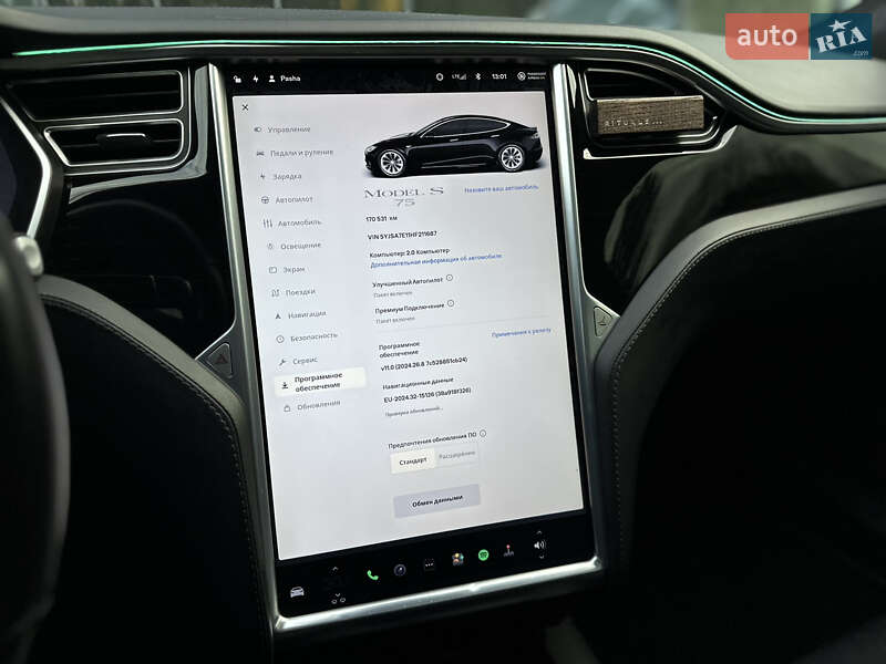 Лифтбек Tesla Model S 2017 в Львове