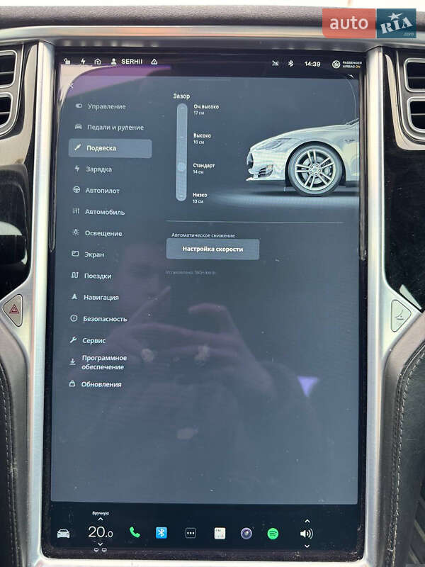 Ліфтбек Tesla Model S 2016 в Борисполі