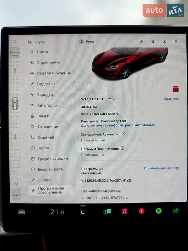 Лифтбек Tesla Model S 2023 в Киеве