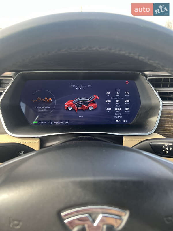 Лифтбек Tesla Model S 2016 в Черновцах