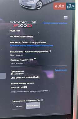 Лифтбек Tesla Model S 2017 в 