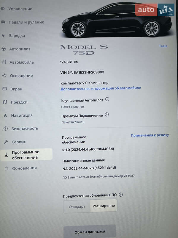 Лифтбек Tesla Model S 2017 в Харькове