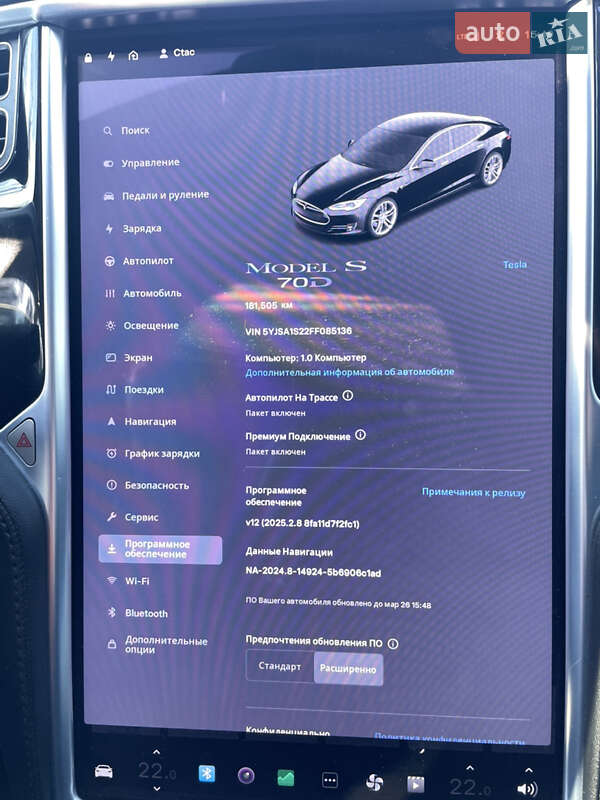 Лифтбек Tesla Model S 2015 в Киеве