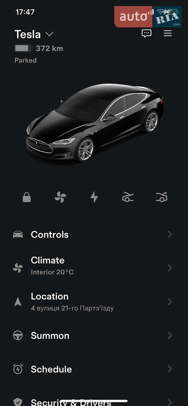 Ліфтбек Tesla Model S 2015 в Києві