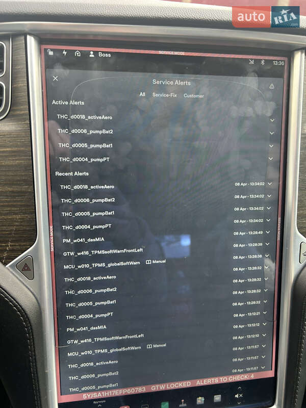 Ліфтбек Tesla Model S 2014 в Житомирі
