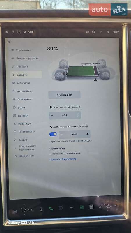 Лифтбек Tesla Model S 2017 в Львове