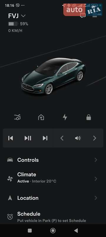 Лифтбек Tesla Model S 2014 в Киеве