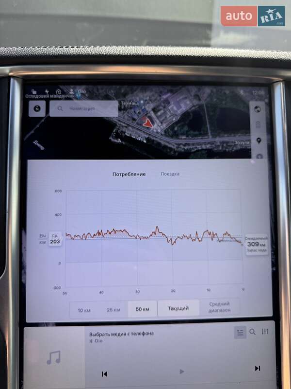 Лифтбек Tesla Model S 2013 в Днепре