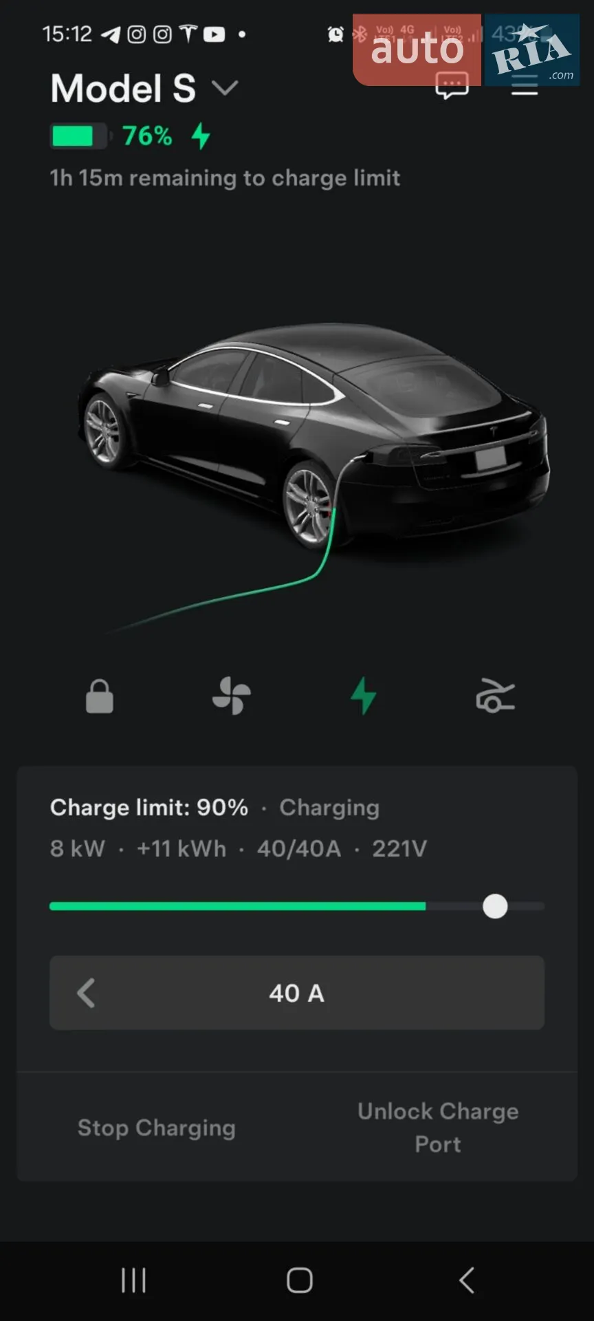 2014 Tesla Model S - мініатюра 3