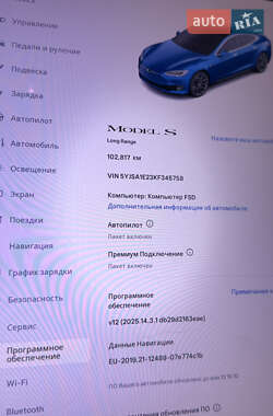 Лифтбек Tesla Model S 2019 в 