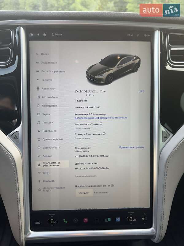 Лифтбек Tesla Model S 2015 в Львове фото 12 Лифтбек Tesla Model S 2015 в Львове