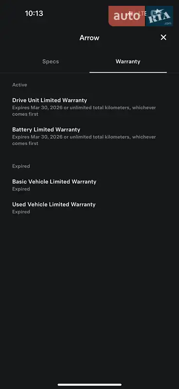 Ліфтбек Tesla Model S 2018 в Івано-Франківську документ